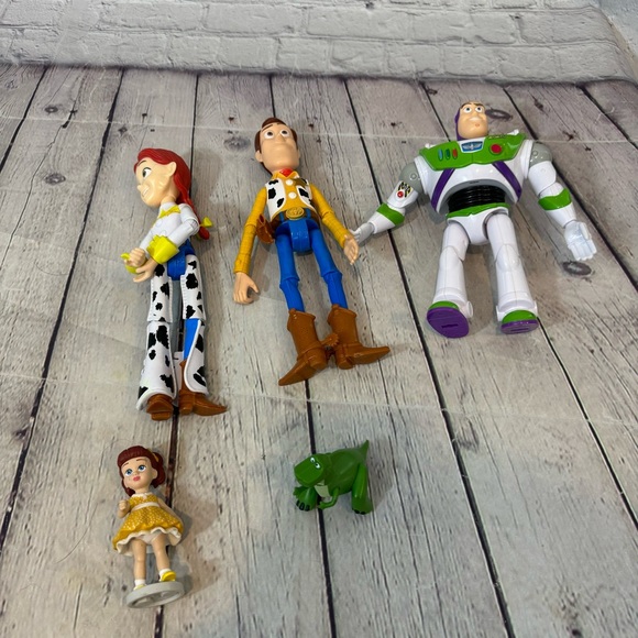 Disney Other - Disney Toy Story Lot of Figures Buzz, Woody, Jesse, Gabby, Rex
